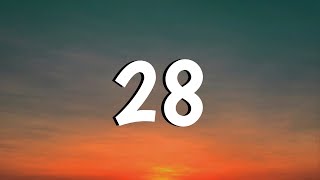 Zach Bryan - 28 (Lyrics)