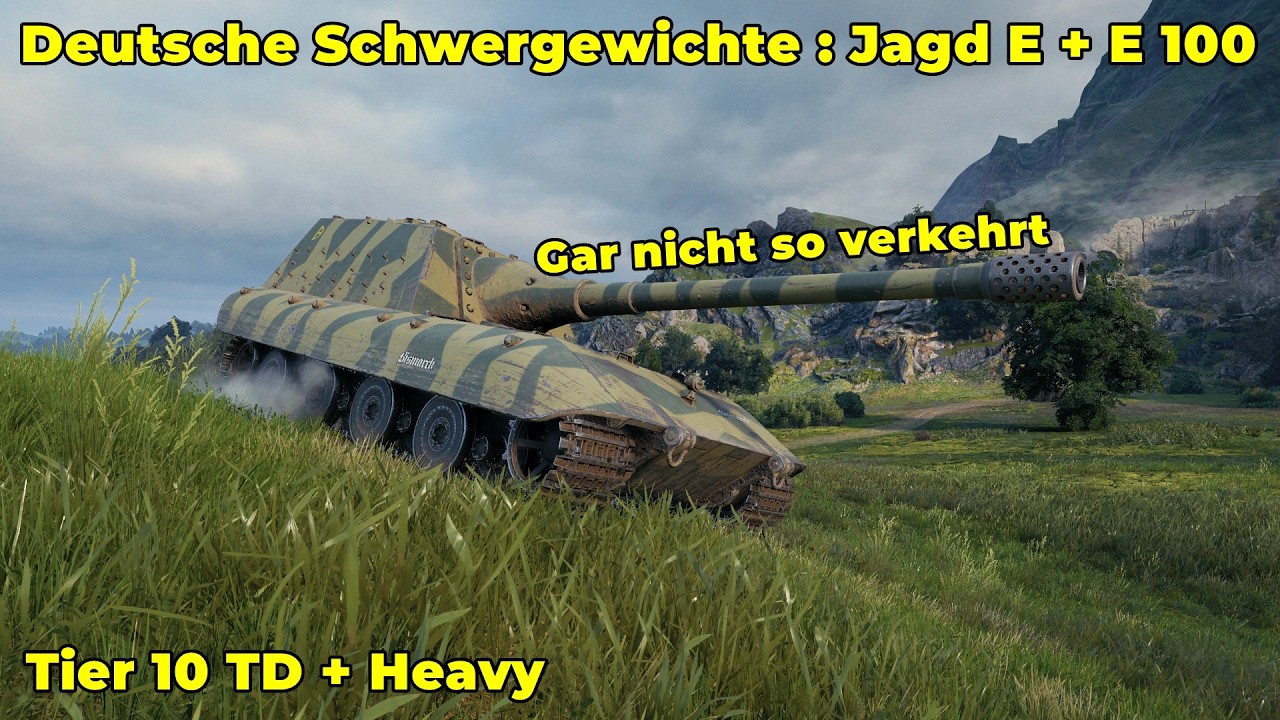 World of Tanks (Xbox SX Ger) Jagd E + E 100: 10er Runden drehen