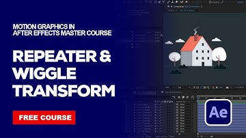 The Repeater and Wiggle Transform Shape Modifiers in After Effects