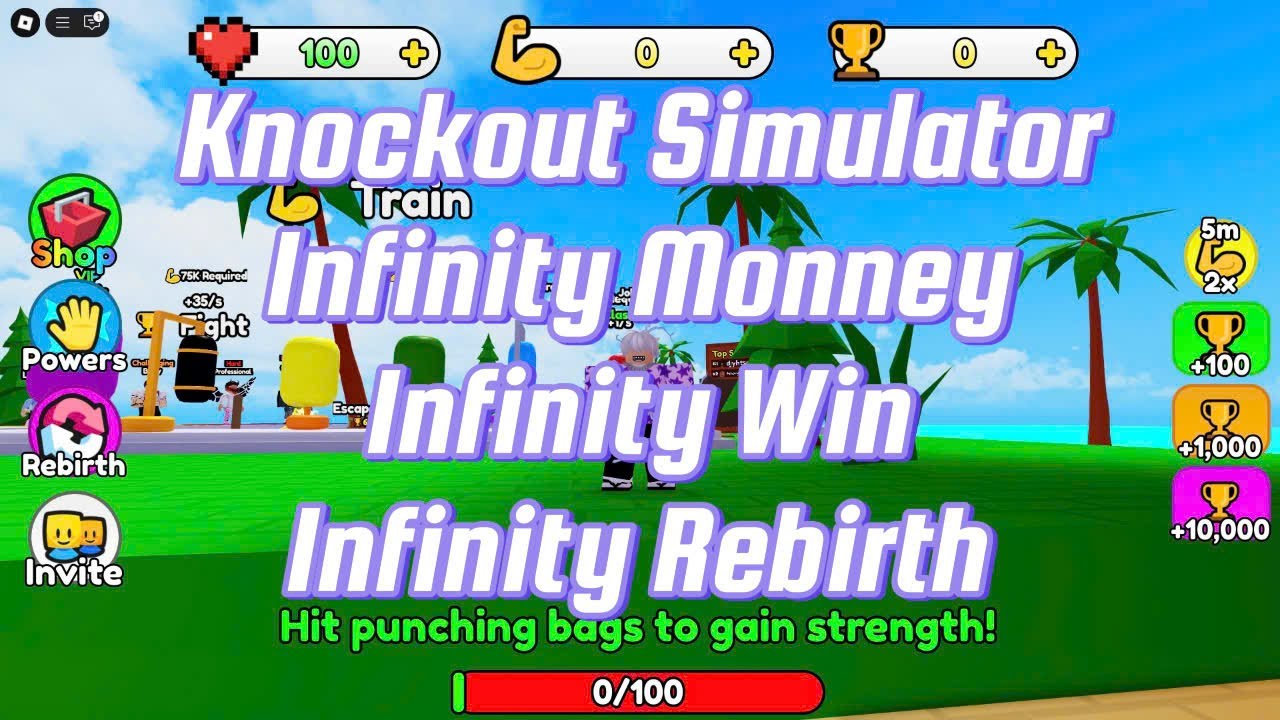 *TOP* Knockout Simulator Script [ Infinity Win, Infinity Money ...
