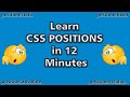 Positions in css  absolute position  relative position  fixed positions  html  css  niklix
