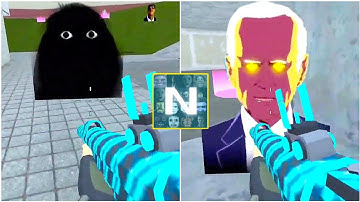 Nextbots Sandbox in Backrooms Shooter Gameplay , Sandbox Android Games  ios Walkthrough Simulator