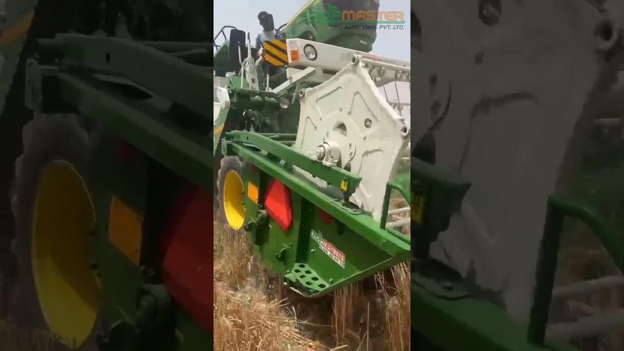 Cropmaster 512TD Working in Field | KS AGRICULTURAL Industries Pvt. Ltd.  