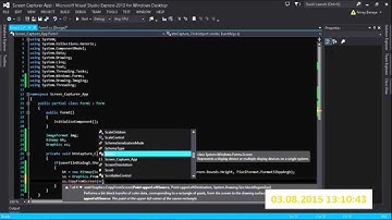 C# Screen Capturer