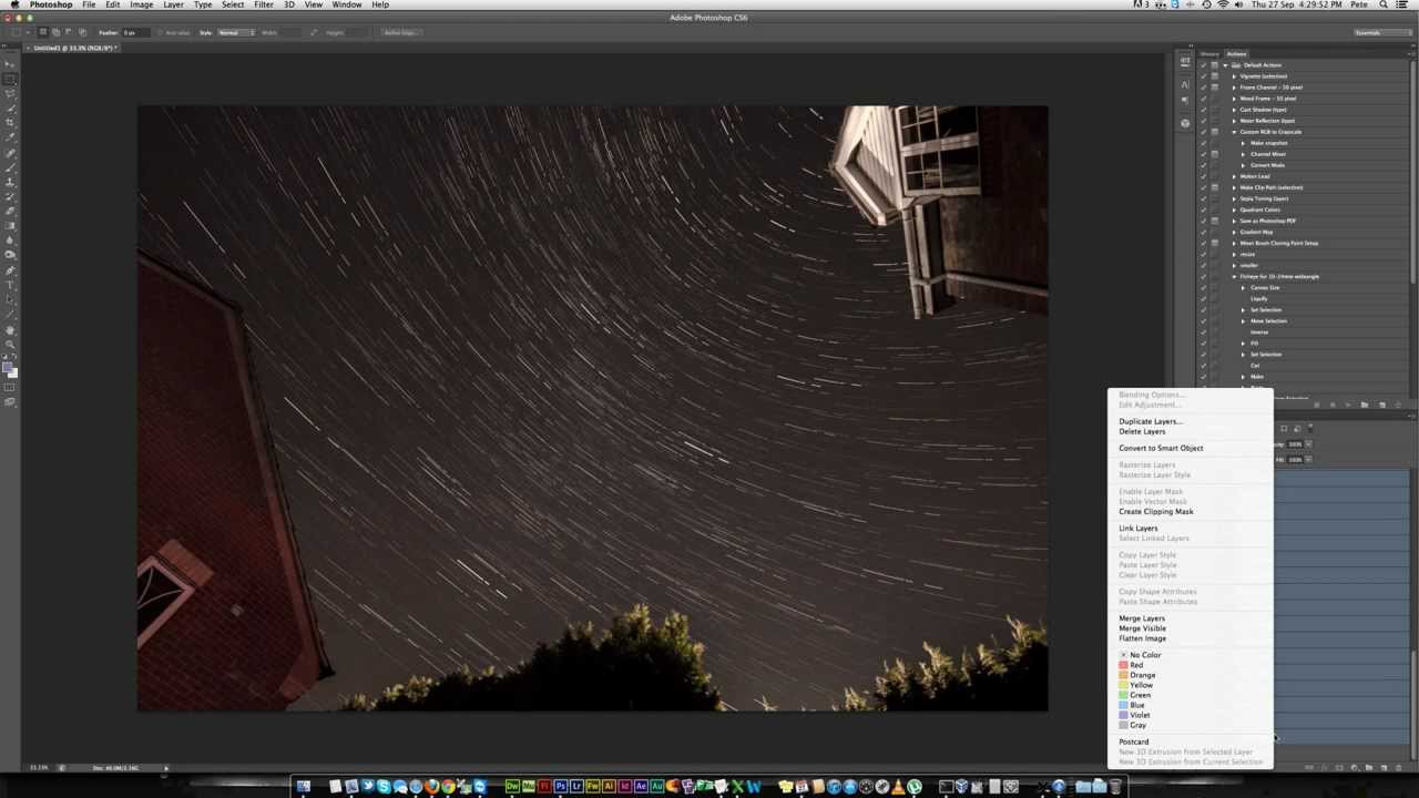 remove light from startrail