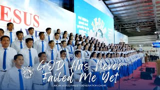GOD has never failed me yet | JMCIM Central | JESUS Finest Generation Choir