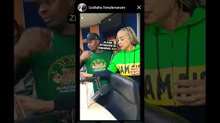 ALAINE INTERVIEW IN ZIMBABWE 🇯🇲🇿🇼 with God father templeman zim