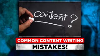 You’re doing this wrong! 12 Common SEO Content Writing Mistakes That Can Tank Your Blog