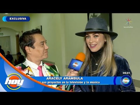 Видео: Aracely Arambula возвращается в Televisa с новым проектом