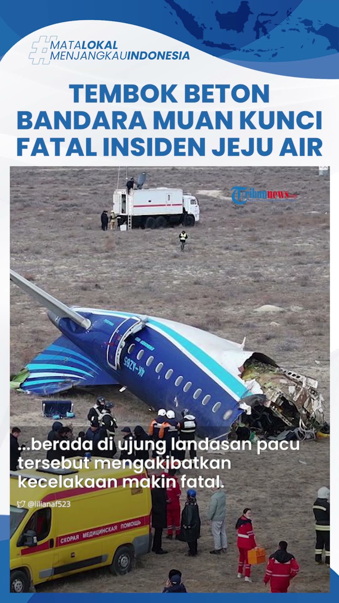 Kecelakaan Pesawat Jeju Air Jadi Insiden Terburuk di Korea Selatan, Tembok Beton Jadi Kunci Fatal