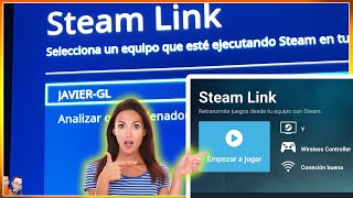 Que es Steam Link y como se Usa 📡 Transmite Videojuegos de tu PC a tu TELEVISOR 📺