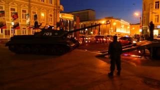 Погрузка танка ИС-3М (IS-3M Tank Loading) 10.05.2015