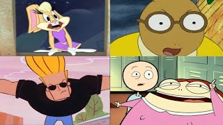 Cartoon Characters Crashing out for 10 minutes and 29 seconds (Birthday Special)