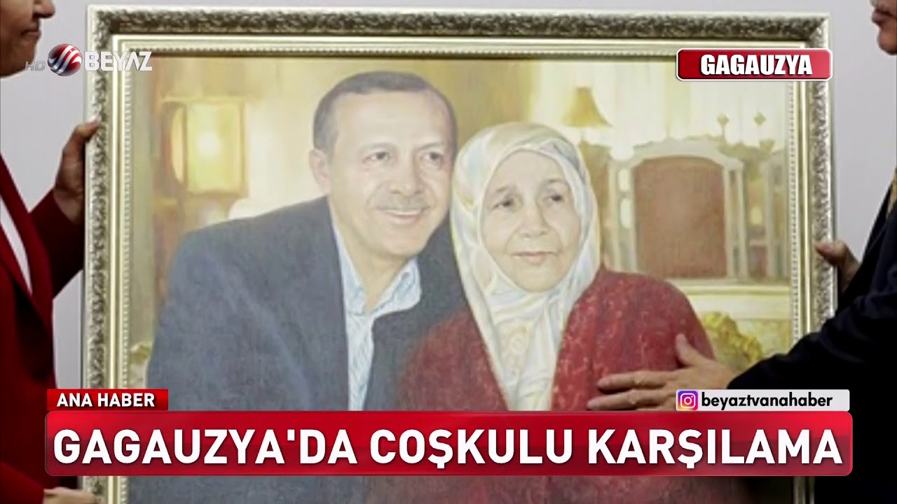 Cumhurbaşkanı Erdoğan Gagauzya'da...