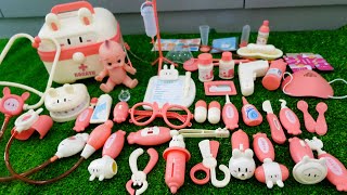 13 Minutes Satisfying with Unboxing Cute Pink Doctor Play Set ASMR