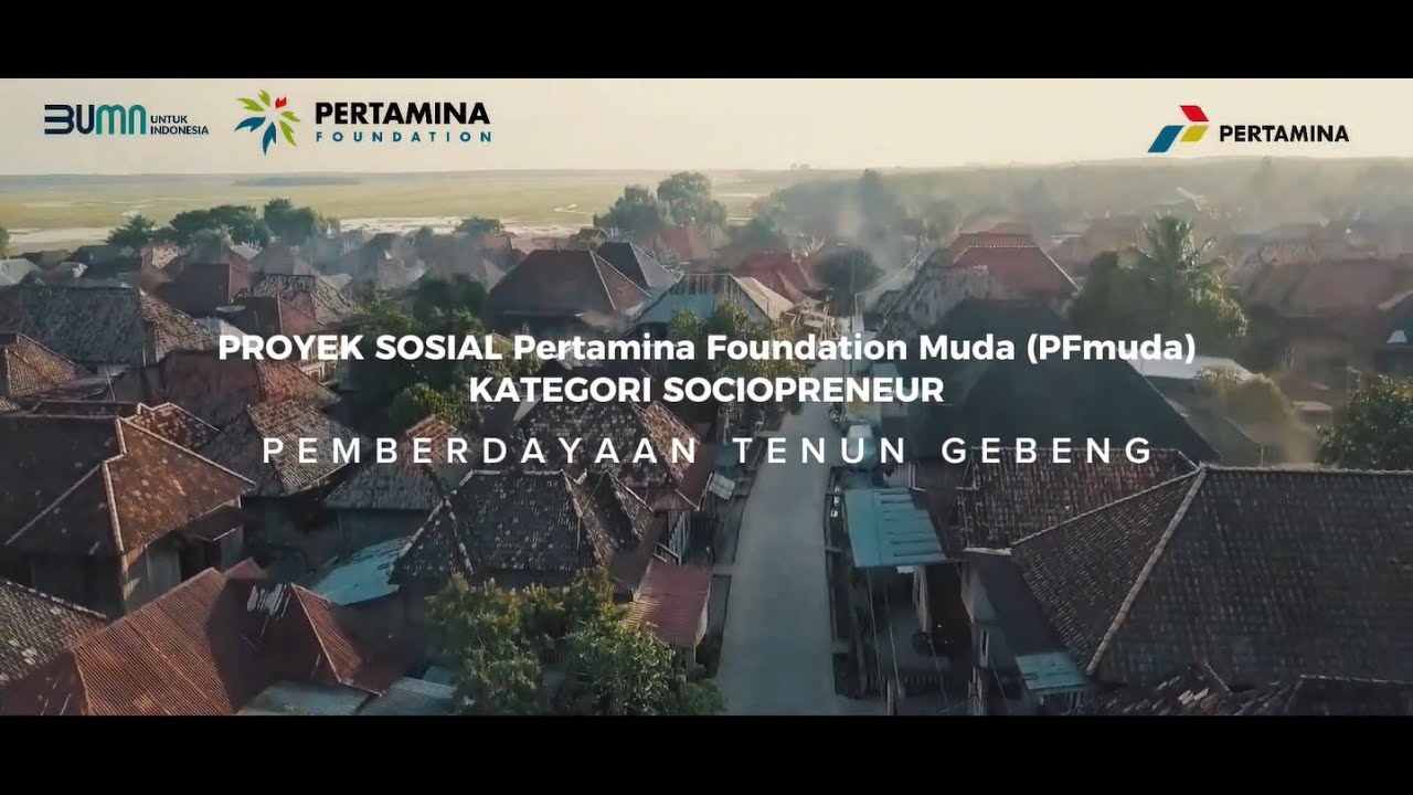 Luaran kegiatan Pemberdayaan Tenun Gebeng Tahun 2025