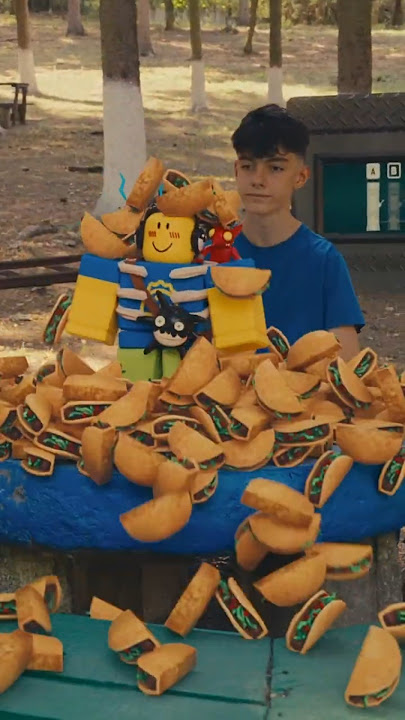 Raining Tacos in Real Life #roblox #rainingtacos