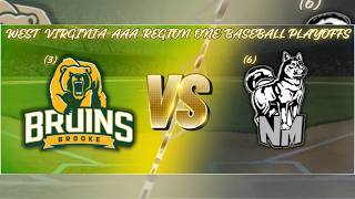 WV AAA Region I Baseball Playoffs Livestream (Brooke Vs. North Marion)