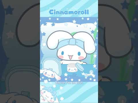 [Cinnamoroll]Skincare with #cinnamonrolls  #cinnamongirl #sanrio #anime #blue #shorts #cute #asmr