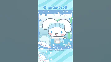 [Cinnamoroll]Skincare with #cinnamonrolls  #cinnamongirl #sanrio #anime #blue #shorts #cute #asmr