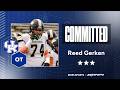 WATCH: OT Reed Gerken Commits to Kentucky | No. 5 OT in Ohio