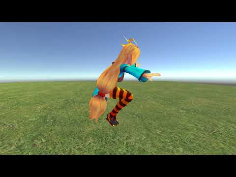 Unity (MMD/Unity-chan) - Simple AI Test