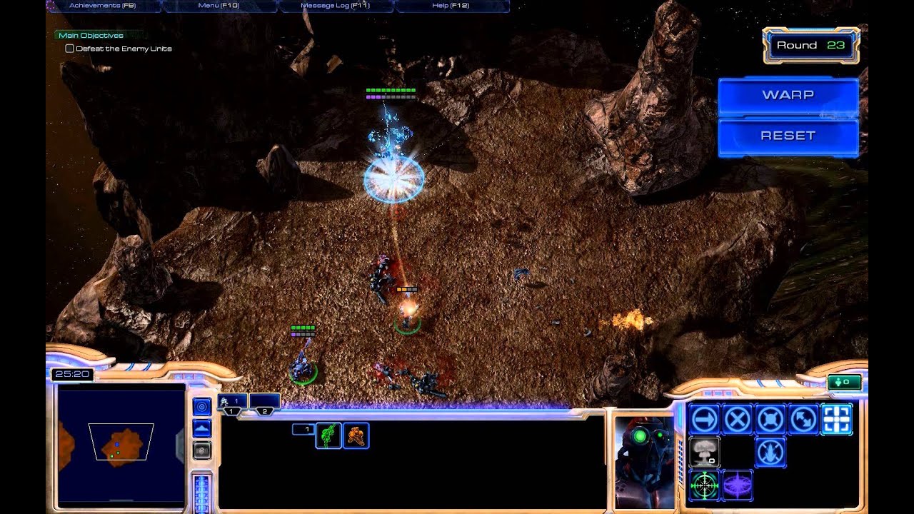 Starcraft 2 - Stuttering problem example