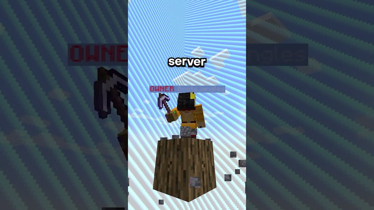 Playing Oneblock! ❤️🗣️#minecraft #gaming #cosmosmc #oneblock #smp