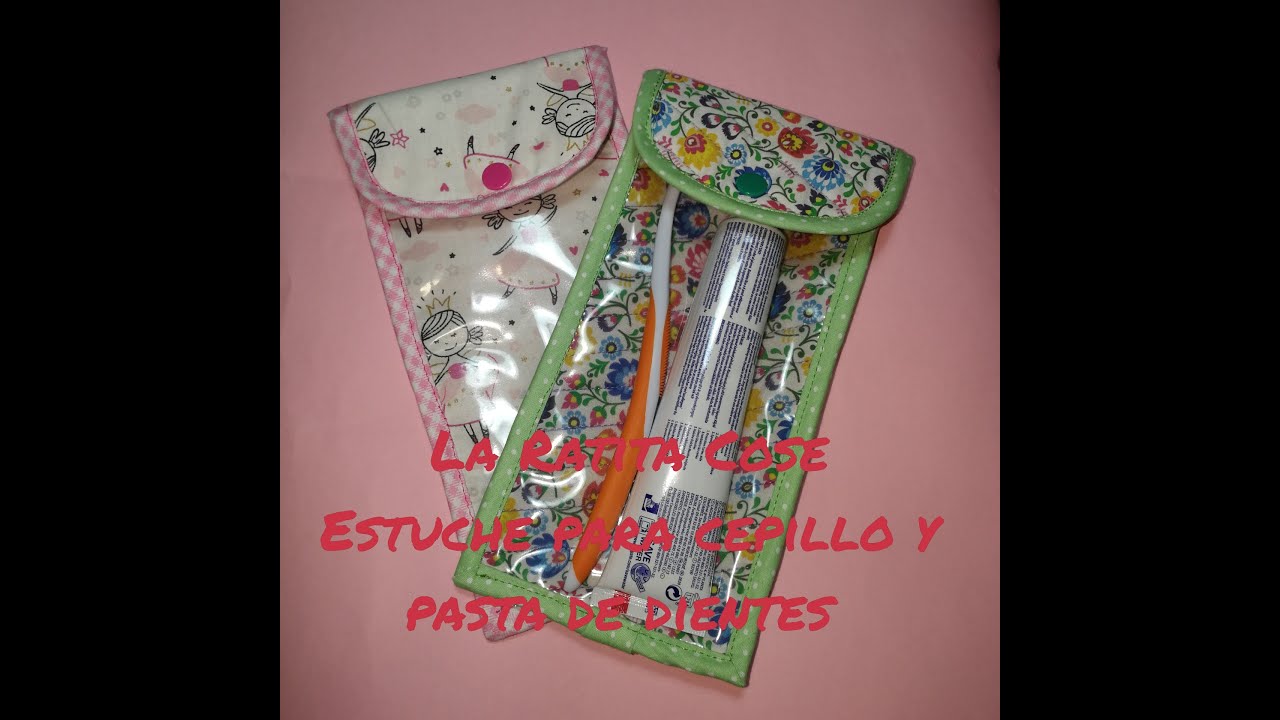 Estuche para cepillo y pasta de dientes