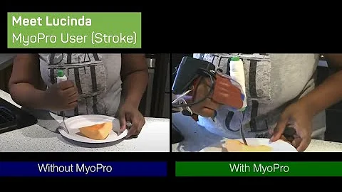 Meet Lucinda - MyoPro User (Stroke)
