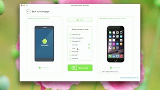 Best App for Phone to Phone transfer, Backup & Restore (iSkysoft Phone Transfer) screenshot 3