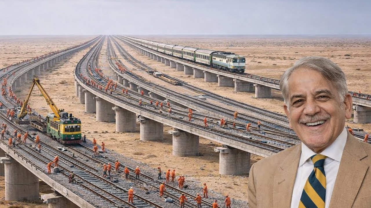 Невероятная Железнодорожная Стройка В Пакистанской Пустыне