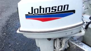 1990 Johnson 20 Hp 2-stroke tiller