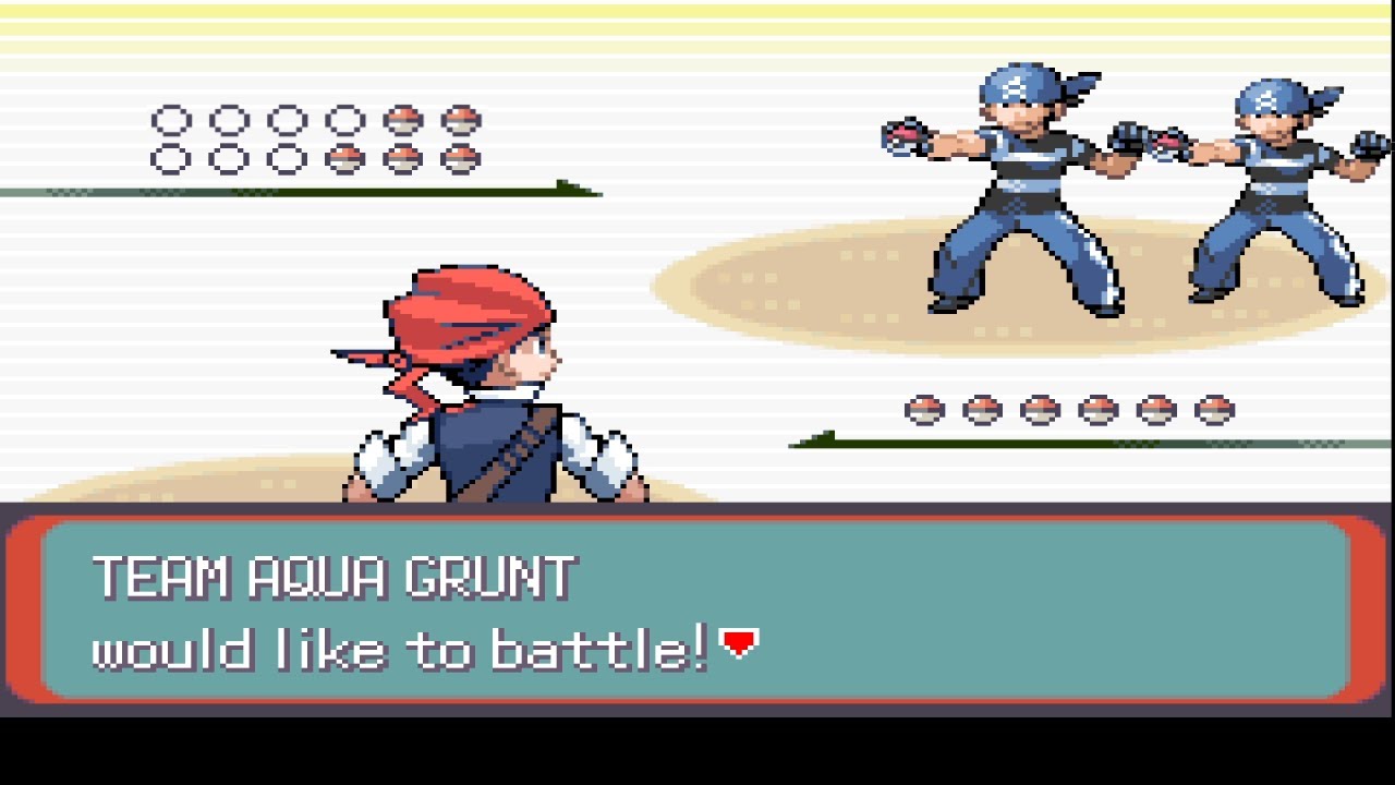 Pokemon Emerald Imperium - Team Aqua Grunts ( Oceanic Museum )