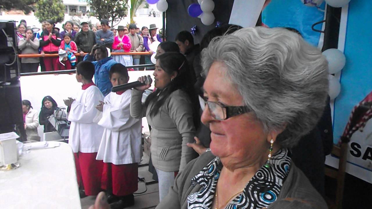 HNA JUSTINAPRESENTACION EN HUANCARAMA   ANDAHUAYLAS 2015