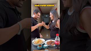 Ep6RockpaperScissor #challengevideo #couple #funny #shorts #rockpaperscissors
