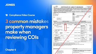 Three most common mistakes property managers make when reviewing COIs