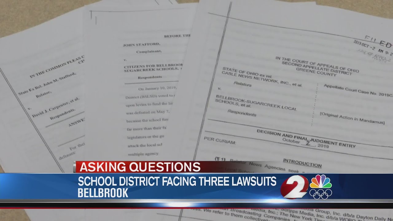 Bellbrook-Sugarcreek schools in the midst of 3 lawsuits