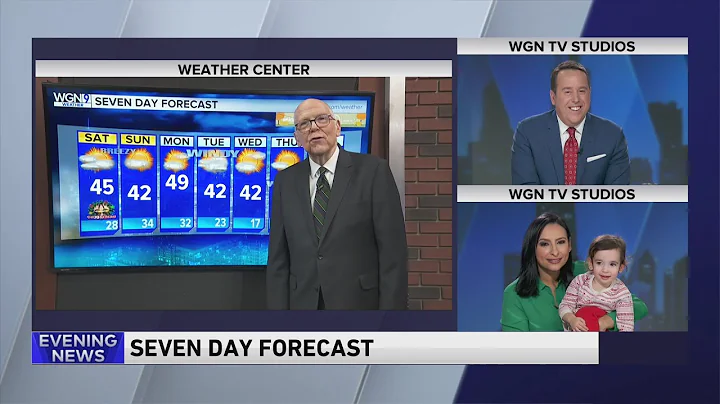 Lourdes Duarte surprises Tom Skilling with special...