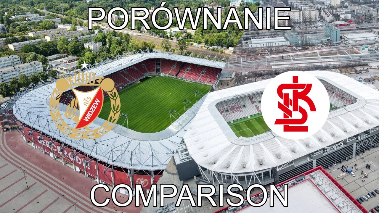 Stadionowe porównanie #1 Łódź (Widzew vs ŁKS).