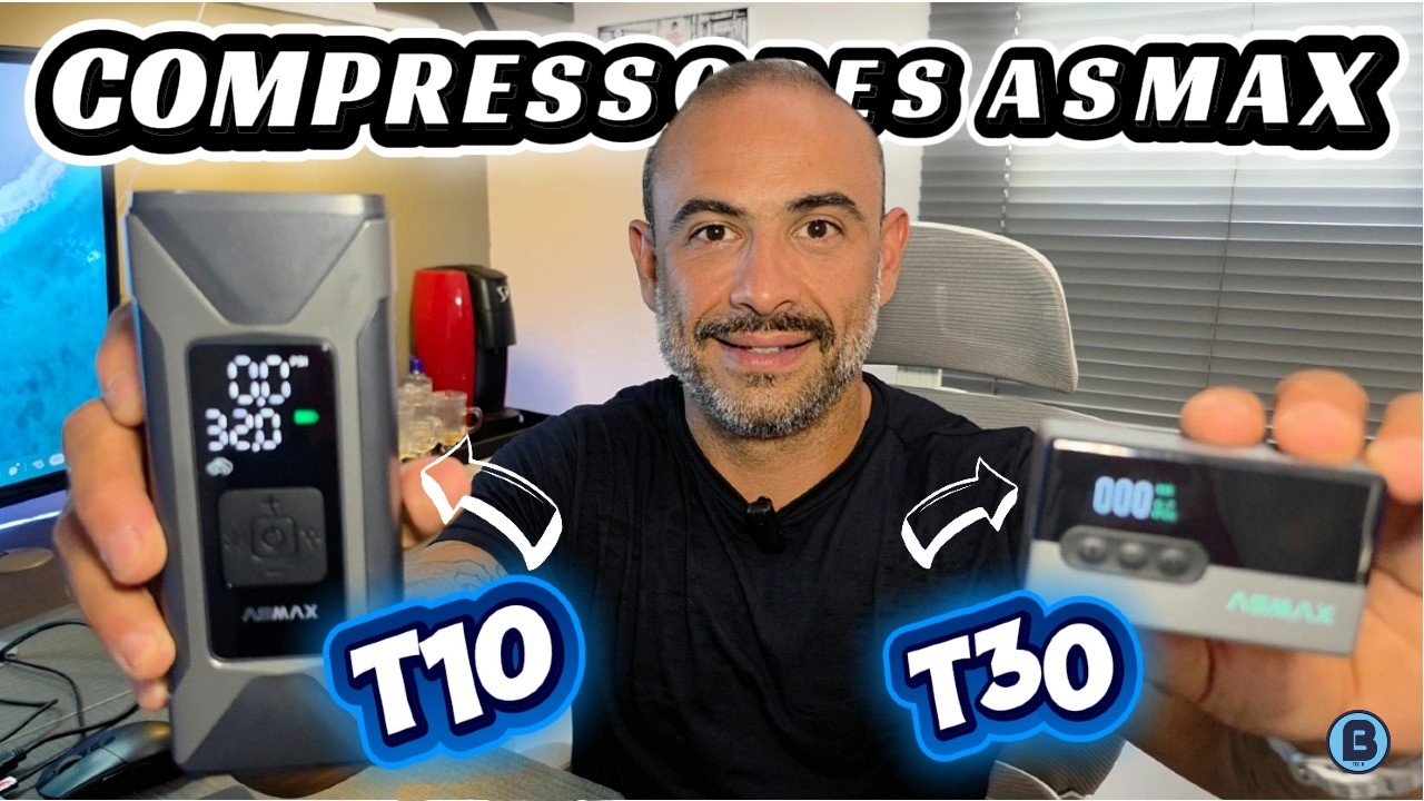 COMPRESSOR ASMAX - T10 e T30 - importante ter um. VALE A PENA? #bikeelétrica #asmax #compressor