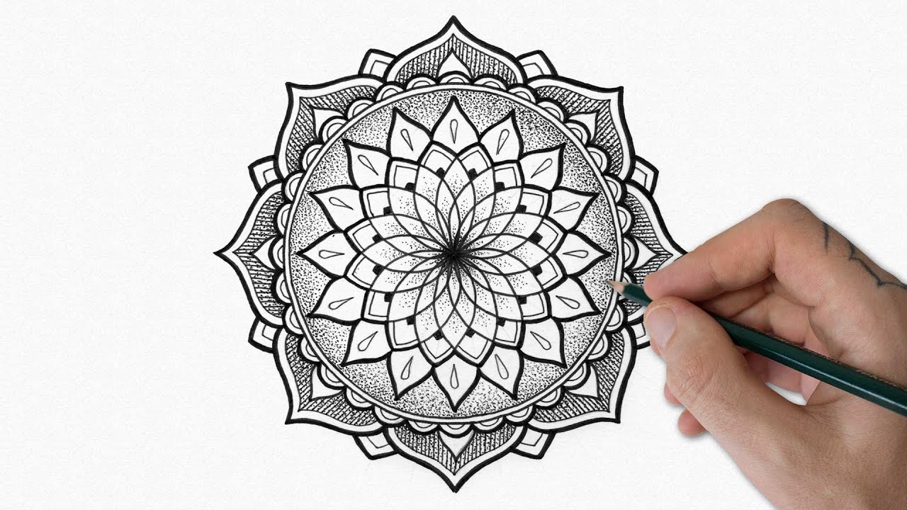 How to Draw a Mandala: Learn How to Draw Mandalas for Spiritual Enrichment  and Creative Enjoyment — Art is Fun