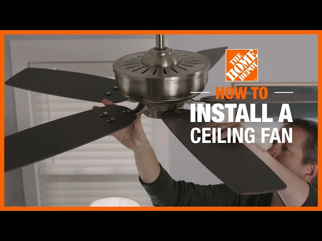 How To Install A Ceiling Fan Lighting