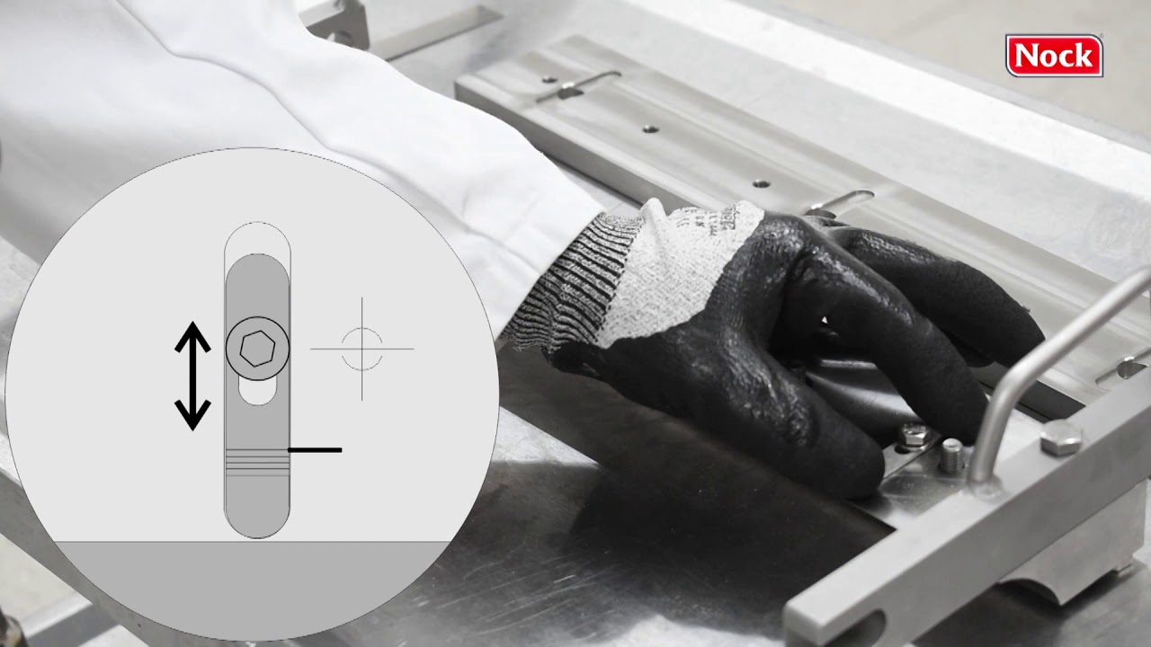 Установка ножа на шкукросъемную машину CF420 S420