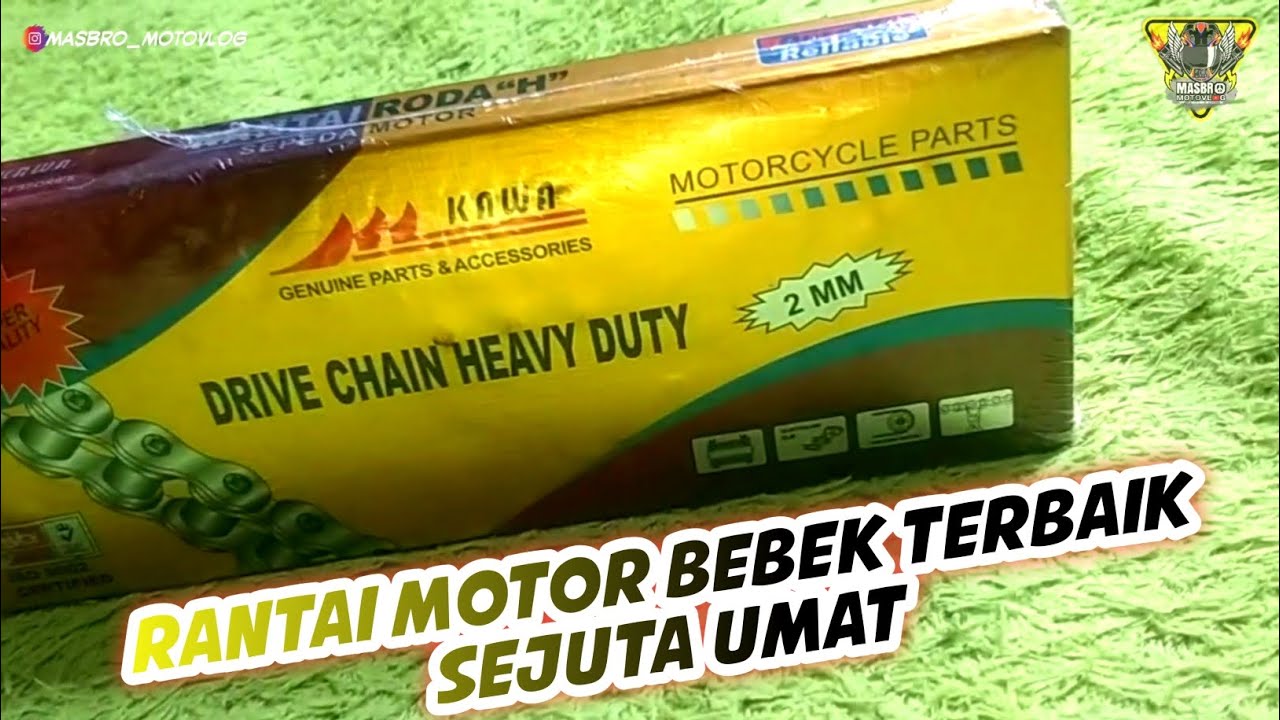 Review Rantai Motor Bebek | 428H 112L