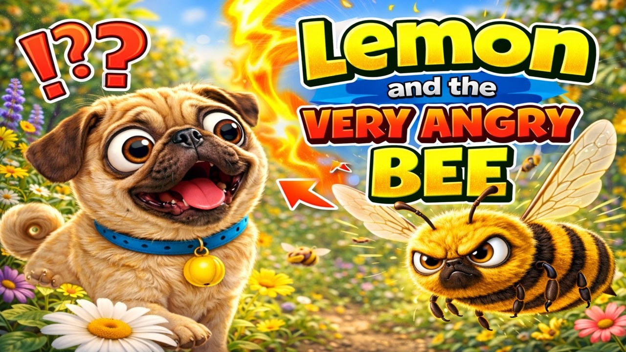 Lemon and the Very Angry Bee 🐝🍋 | A Funny Kids Story About Courage. Part 4