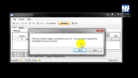 MobiFlight Connector firmware upload error