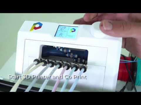 Co Print Tech | Multi-Filament 3D Print Installation