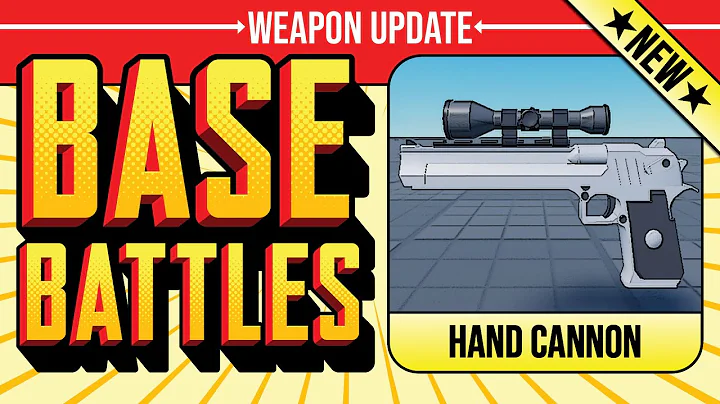Roblox Base Battles Hand Cannon (Update)