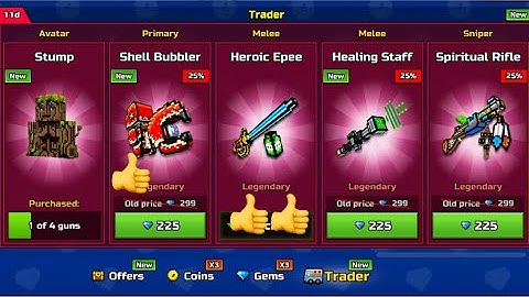 New trader van has arrived in pixel gun 3d ( I thought it will be a bad trader van😅😅)